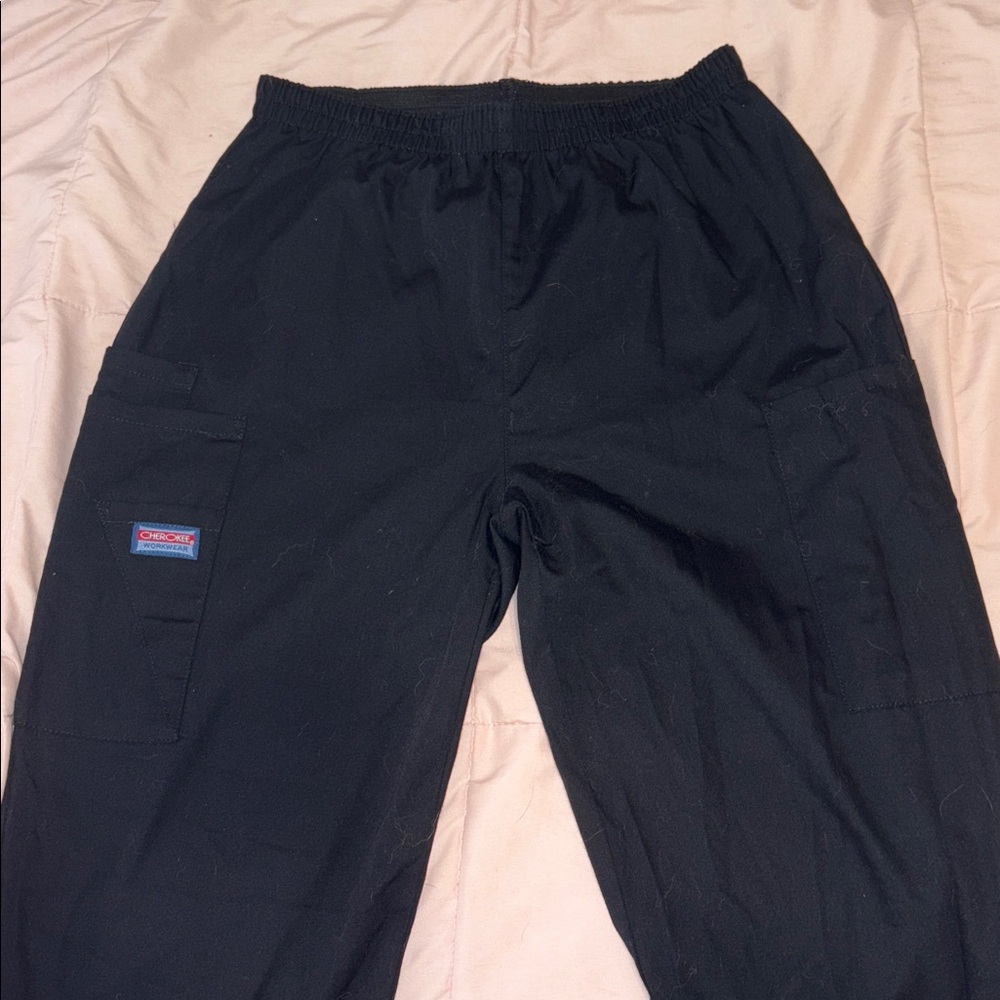 Black Scrub Pants Pants